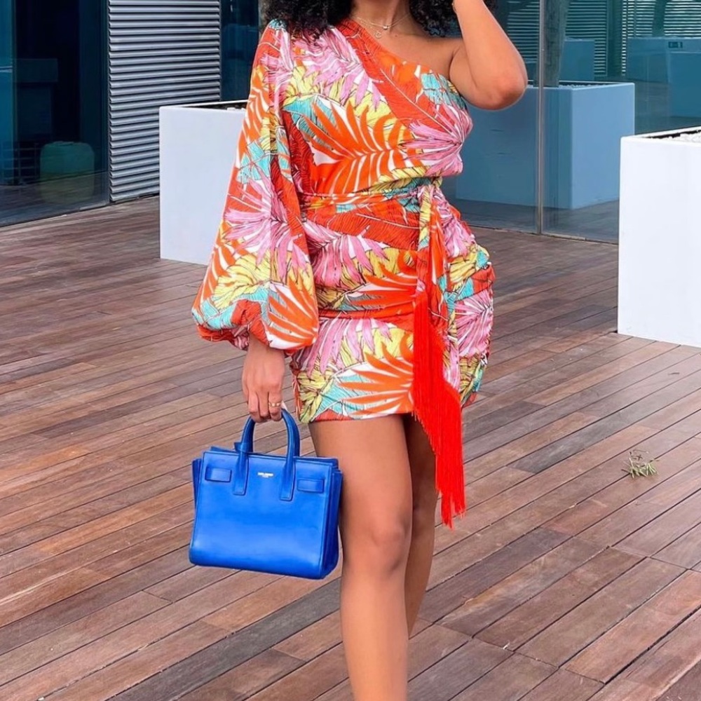 🧡Maui Dates Satin 🧡 Mini dress